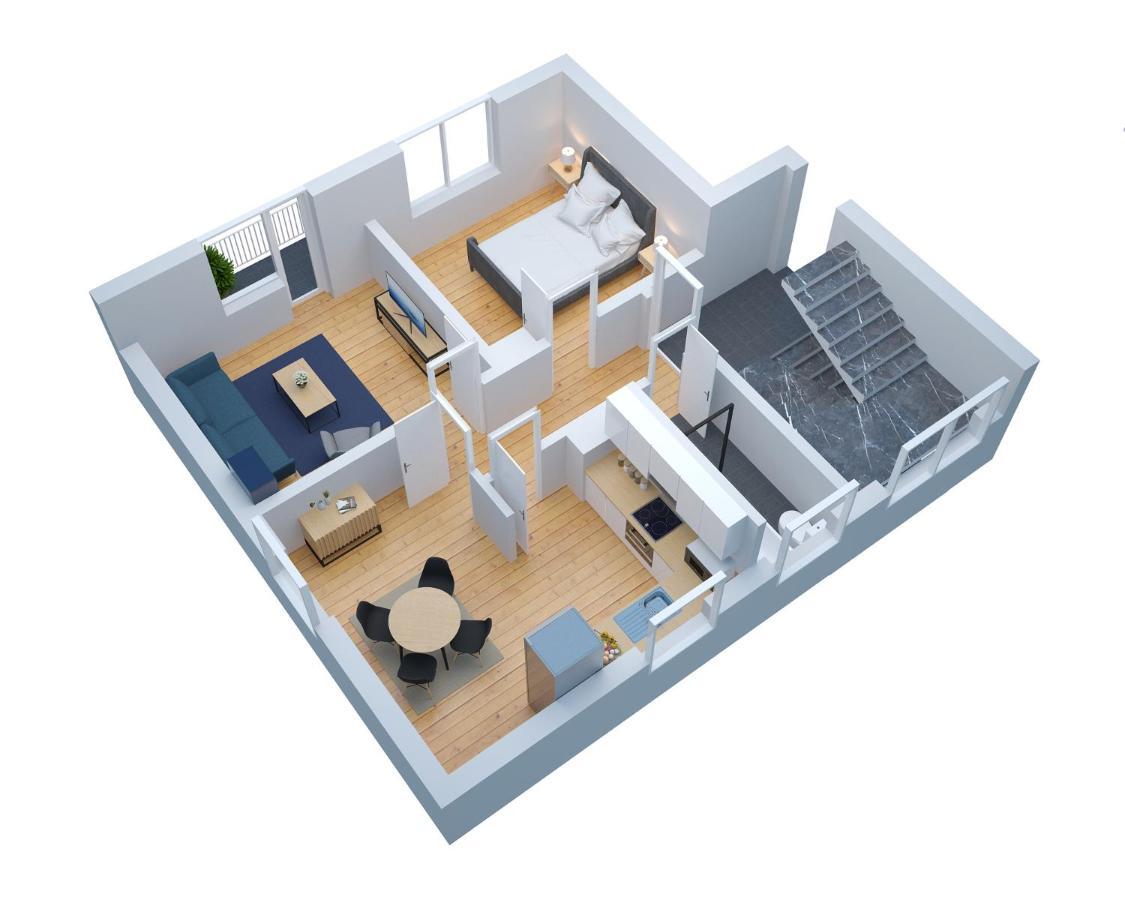Apartment Am Palaisgarten, Netflix, Wlan, Boxspringbett Detmold Bagian luar foto